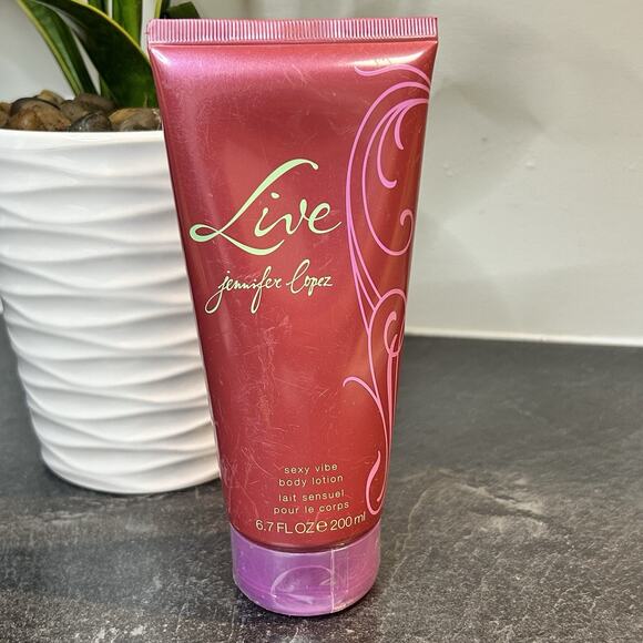 SEALED Jennifer Lopez LIVE Women’s Sexy Vibe Body Lotion 6.7oz 200ml